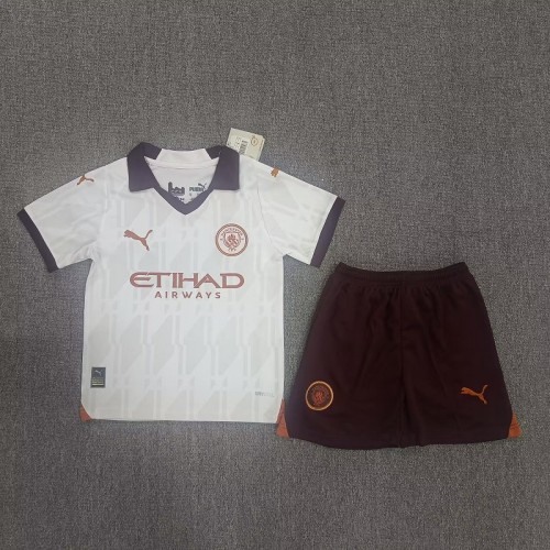 23/24 Manchester City Away kids kit with sock