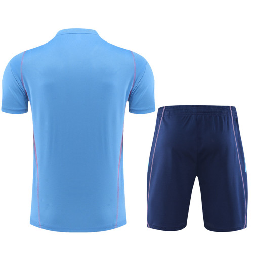 23/24 Argentina Short sleeve blue training suit