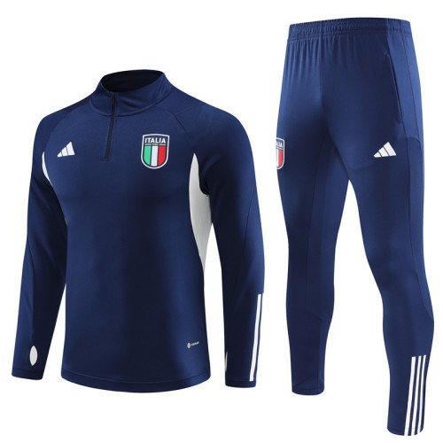 23/24 Italy kids Royal blue training suit