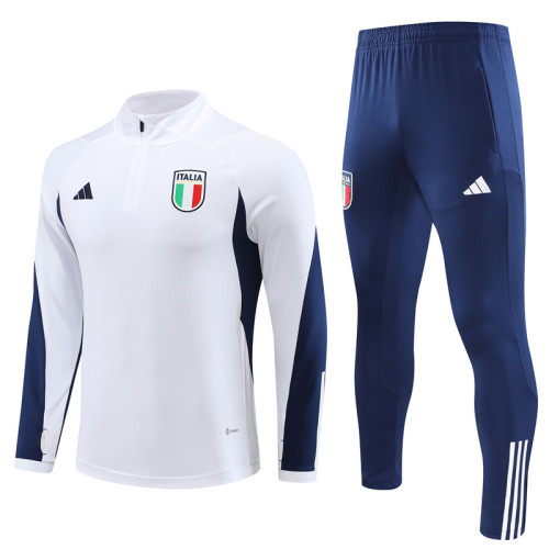 23/24 Italy kids white training suit