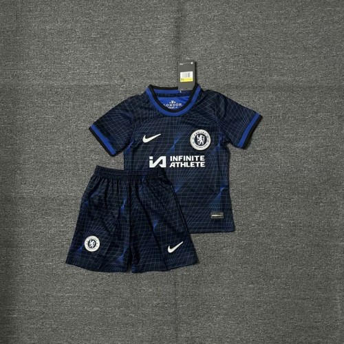 23/24 Chelsea Away kids kit with sock Advertisement page