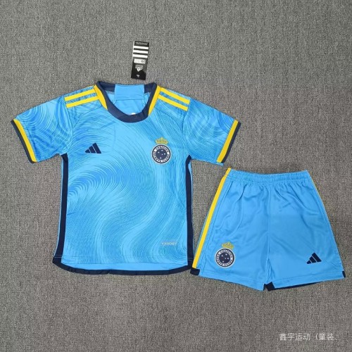 23/24 Cruzeiro third kids kit with socks