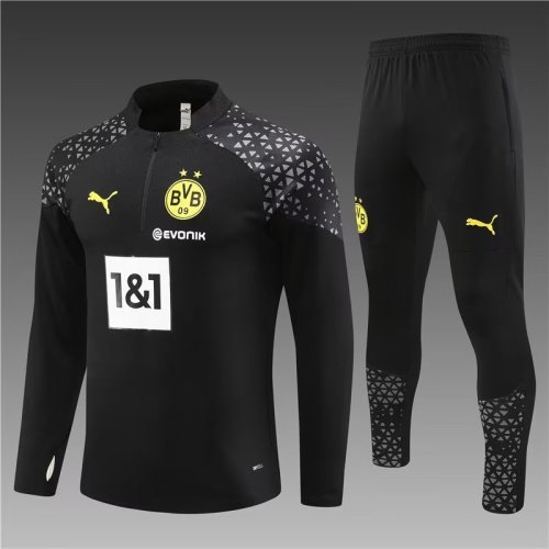 23/24 Dortmund kids black training suit