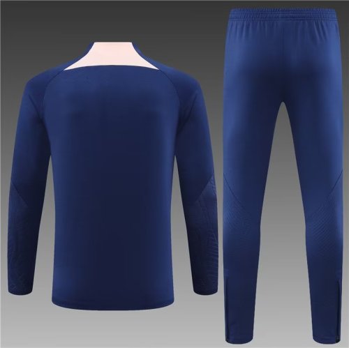 23/24 Atletico Madrid Royal blue training suit
