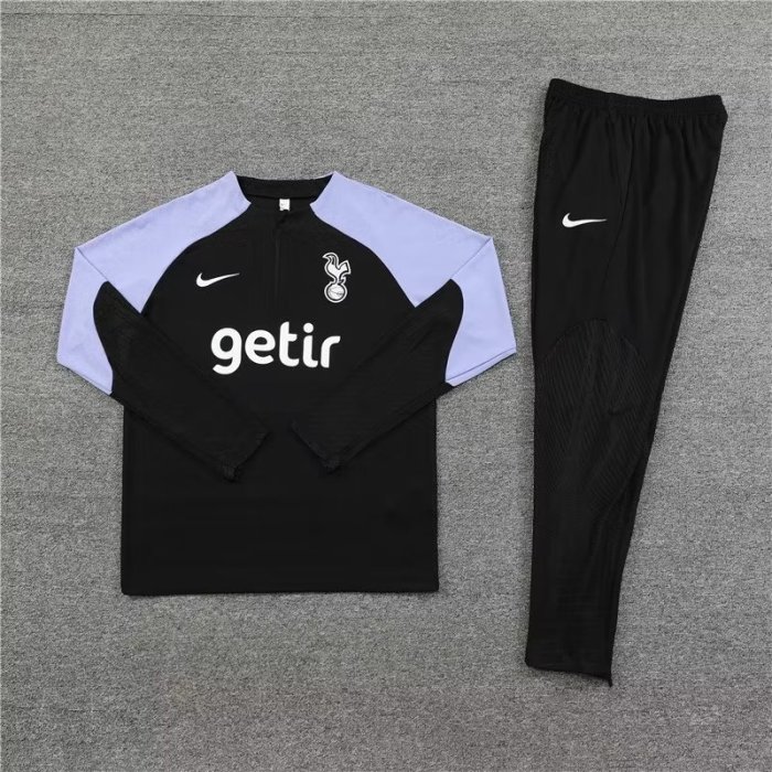 23/24 Tottenham Hotspur kids black training suit