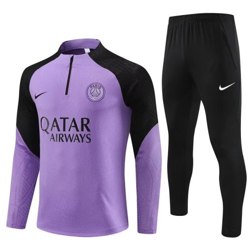23/24 PSG kids purple training suit