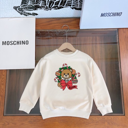 Moschino white high quality hoodie for kids