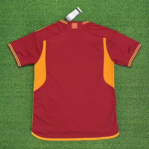 23/24 Roma home New advertisement football jersey
