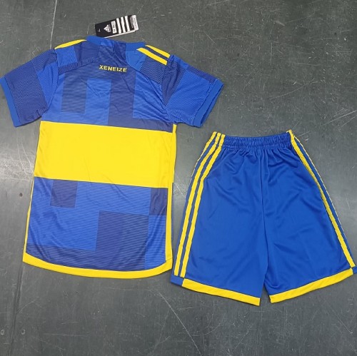 23/24 Boca Juniors home kids kit