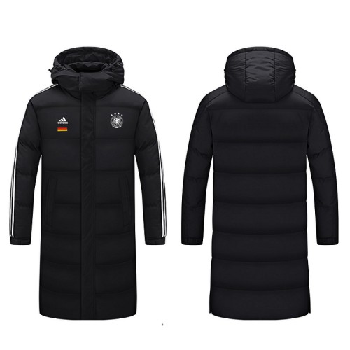 23/24 Germany Black long cotton coat jacket