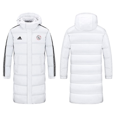 23/24 Ajax white long cotton coat jacket