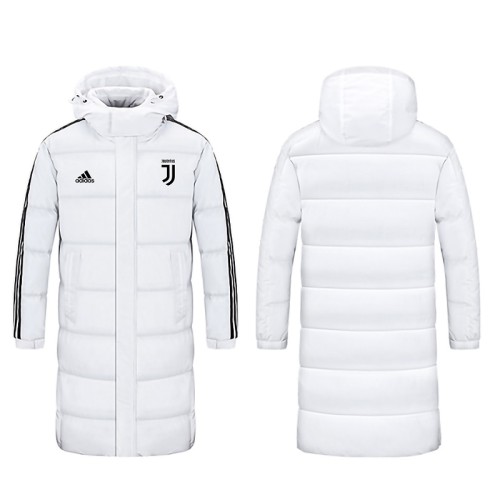 23/24 Juventus white long cotton coat jacket