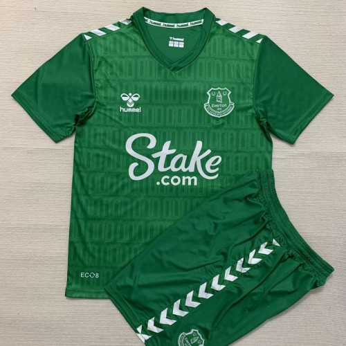 23/24 Everton goalkeeper green  Adult Set