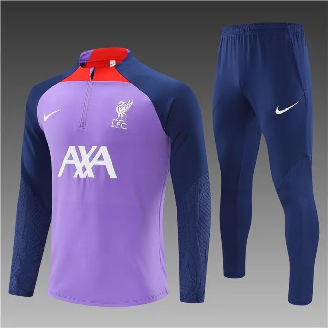 23/24 Liverpool kids Violet blue training suit