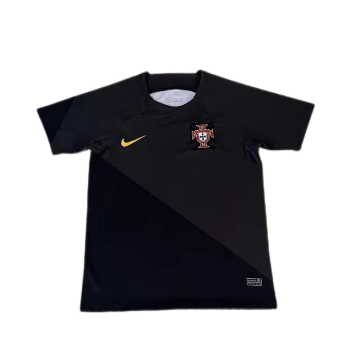 23/24 Portugal black football jersey