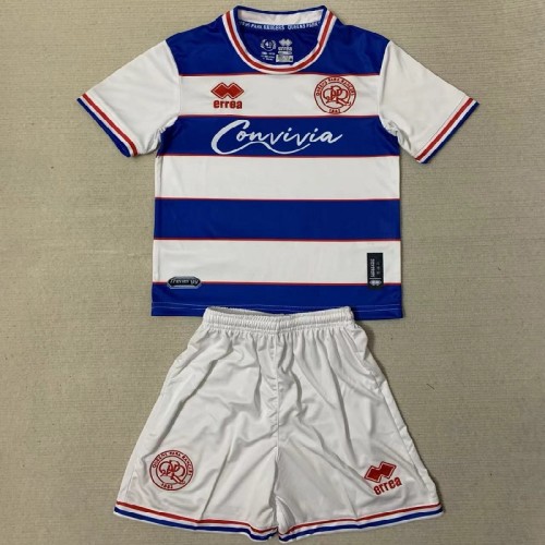 23/24 Queens Park Rangers home kids kit with socks