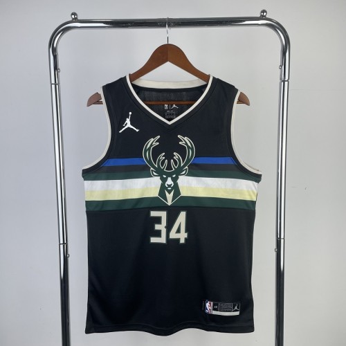 21 NBA season Bucks Antetokounmpo # 34 basketball jersey