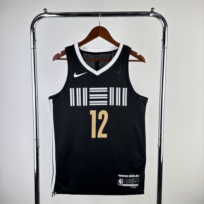 24  NBA Memphis Grizzlies MORANT #12  Basketball Jersey