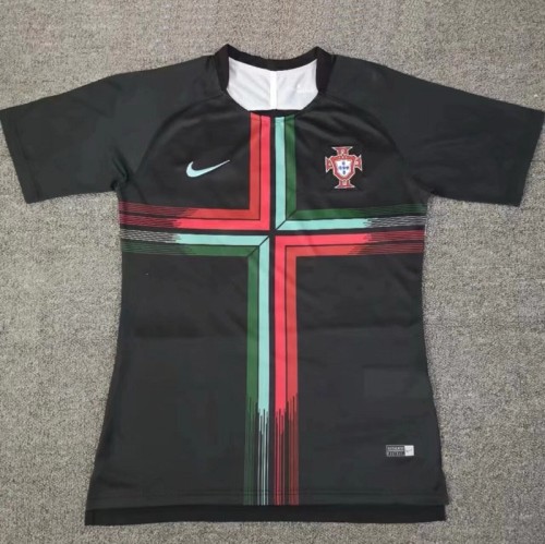 23/24 Portugal black Training football jersey