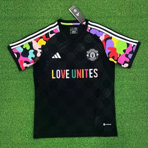 23/24 Manchester United Camouflage version football jersey