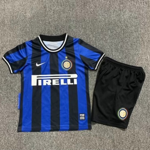 Retro 2010 Inter Milan home kids kit with socks Champion Edition