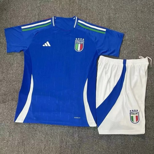 24/25 Italy home kids kit football Jersey
