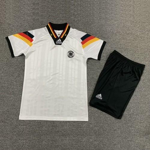 Retro 1992 Germany home kids kit with sock