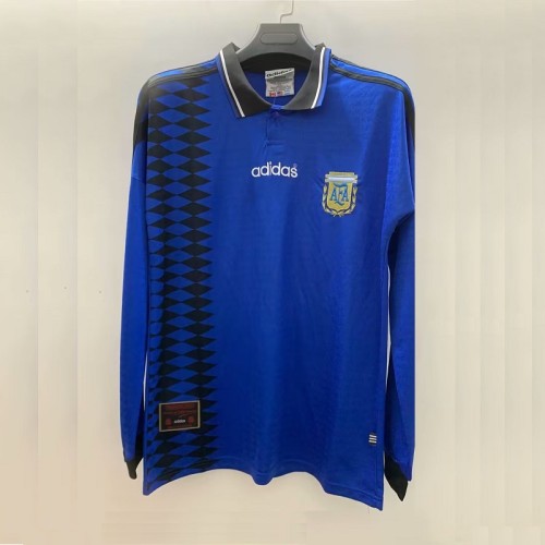 Retro 1994 Argentina Away Long sleeved