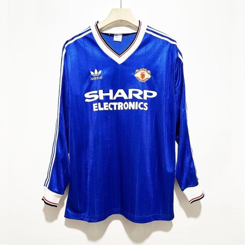 Retro 82\83 Manchester United third Long sleeved