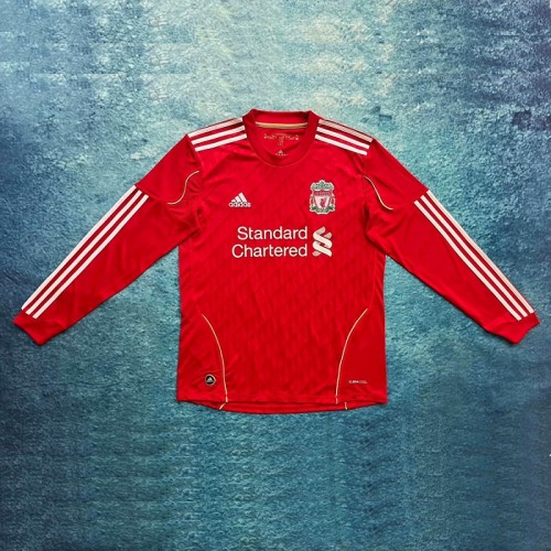 Retro 10/11 Liverpool home Long sleeved