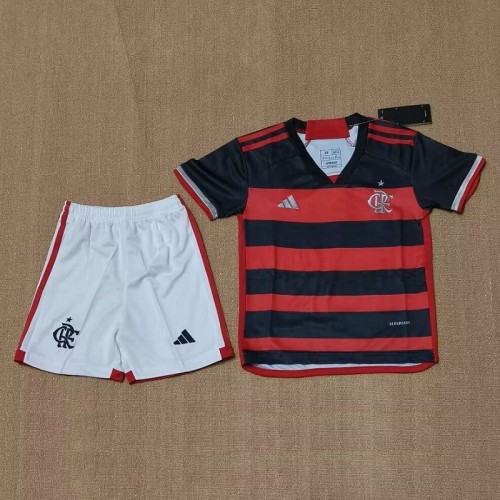 24/25 Flamengo home kids kit