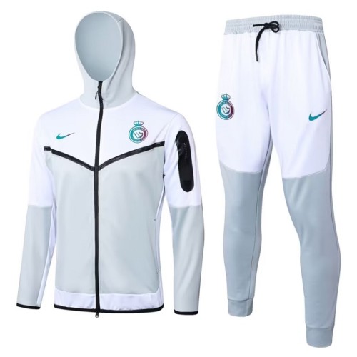 23/24 Al Nassr gray jacket Training suit with hat
