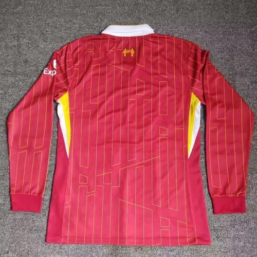 24/25 liverpool home Long sleeved football Jersey