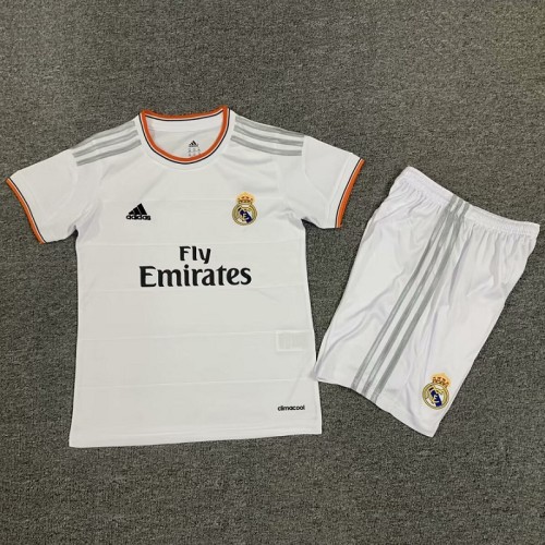 Retro 13/14 Real Madrid home kids kit