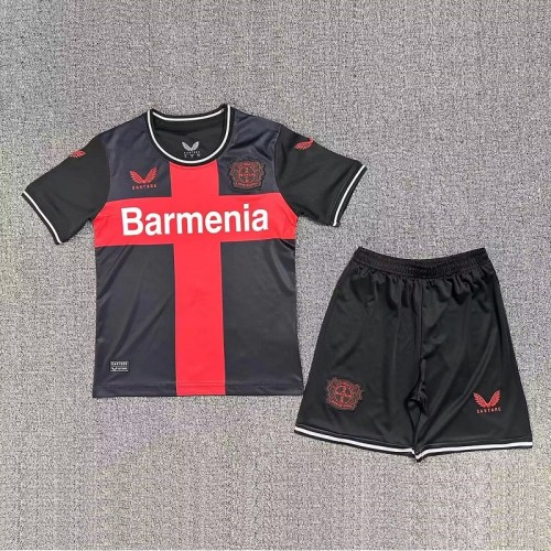 23/24 Bayer Leverkusen home kids kit