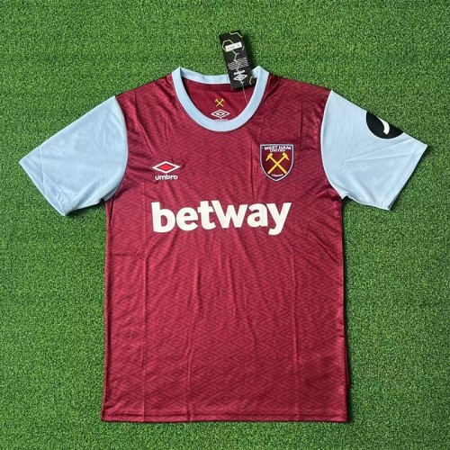 24/25 West Ham United home football Jersey