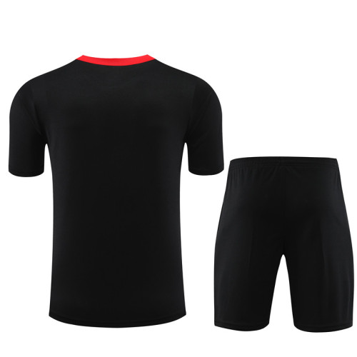 24/25 Liverpool kids Short sleeve black training suit