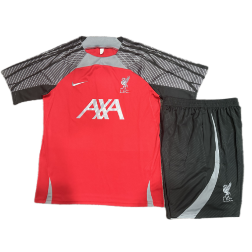24/25 Liverpool kids Short sleeve red training suit