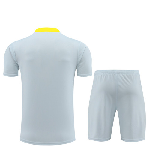 24/25 Liverpool kids Short sleeve Light gray training suit