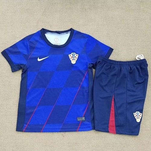 24/25 Croatia Away kids kit