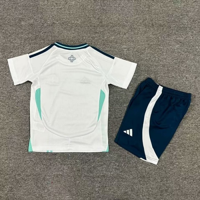 24/25 Northern Ireland Away kids kit