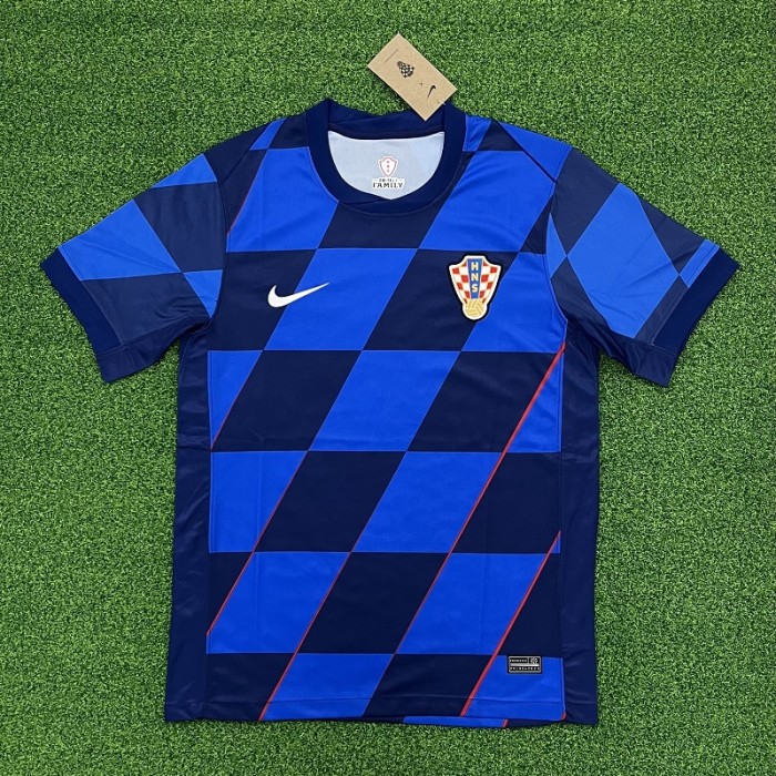 24/25 Croatia Away football Jersey