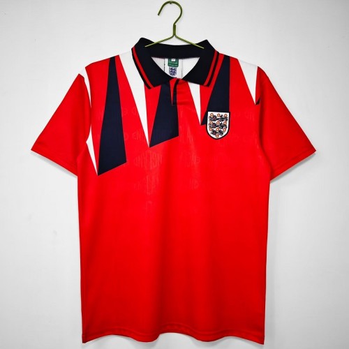 Retro 1992 England Away football jersey