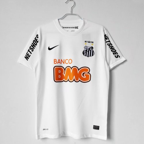 Retro Santos 2013 home football shirt