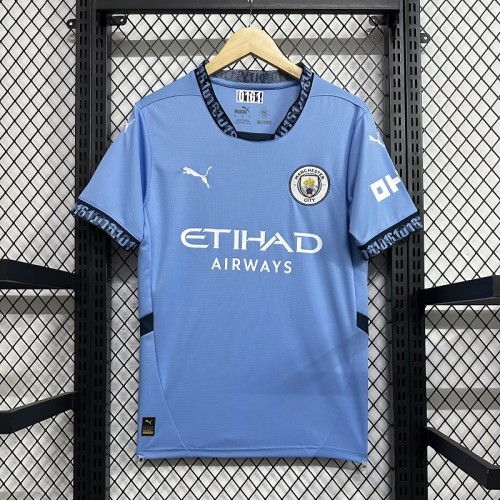 24/25 Manchester City home football jersey