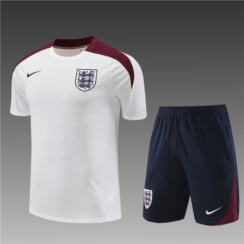 24/25 England short -sleeved training suit