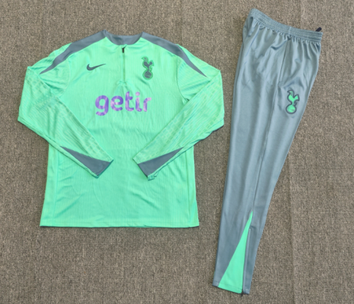 24/25 Tottenham Hotspur kids Light green training suit