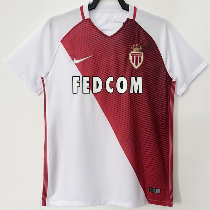 Retro AS Monaco 16/17 home football Jersey