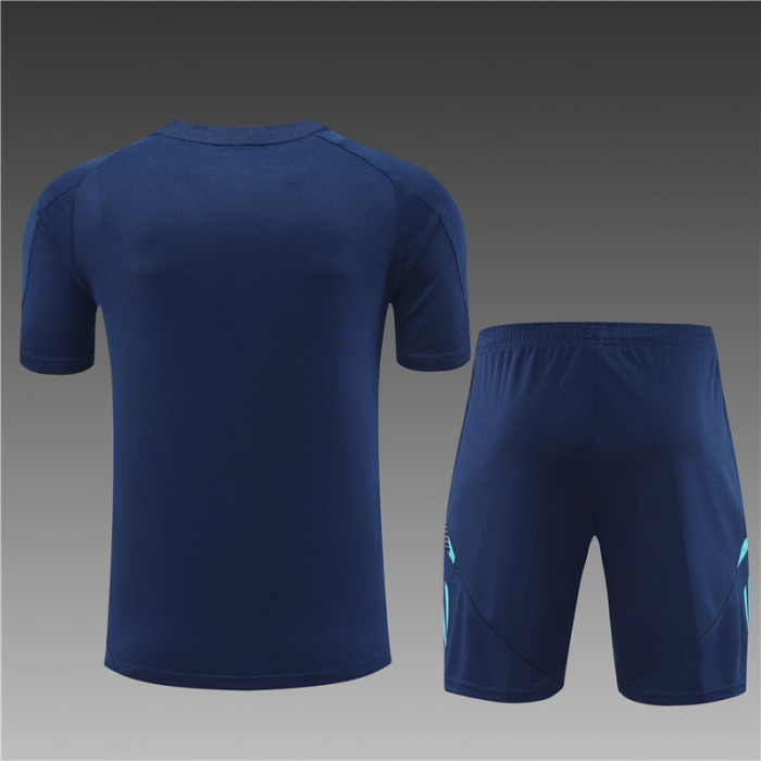 24/25 Arsenal Short sleeve Royal Blue training suit