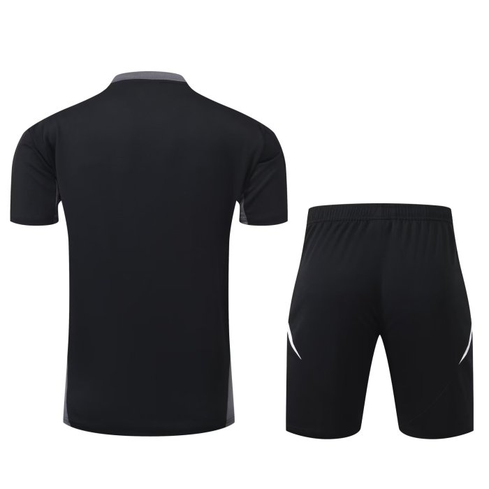 24/25 Manchester United Short sleeve black training suit